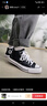 匡威（Converse）官方 莫爾登All Star帆布運動(dòng)休閑板鞋黑色A00811C A00811C 42 曬單實(shí)拍圖