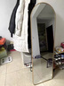 假日童年（JIARITONGNIAN）服裝店專(zhuān)用鏡子全身穿衣鏡女生自拍美顏顯高顯瘦落地試衣鏡大尺寸 【商用顯白款】-高清防爆-鋁合金邊框 40*150 質(zhì)感黑【高清超白鏡片】防氧化 曬單實(shí)拍圖