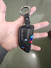 FHAO適用寶馬車(chē)鑰匙套扣3系325li殼高檔包530五系1系x2x3x4x5x6刀鋒i3 A款刀鋒黑武士【商務(wù)掛扣】 曬單實(shí)拍圖