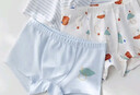 十月結晶兒童內褲男女童寶寶平角褲短褲四角褲子7A抗菌A類(lèi) 曬單實(shí)拍圖