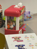 babycare趣味抓娃娃機兒童3-6歲夾娃娃公仔扭蛋機玩具男女孩節日禮物-粉色 曬單實(shí)拍圖