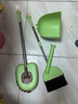 兒童迷你掃帚拖把套裝簸箕拖把多功能 組合清潔學(xué)生臥室客廳 可愛(ài) 掃把拖把組合綠色 曬單實(shí)拍圖