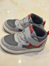 江博士學(xué)步鞋運動(dòng)鞋冬季男女童休閑兒童板鞋B14244W006灰/紅30碼 曬單實(shí)拍圖
