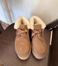 UGG秋季新款女士舒適蝴蝶結厚底懶人毛毛鞋1174570CHE|栗色 37 曬單實(shí)拍圖