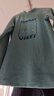 英博倫兒童保暖內衣秋衣套裝全純棉棉毛衫秋褲校服神器 81101色紡綠 130 曬單實(shí)拍圖