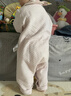 優(yōu)衣庫嬰幼兒寶寶壓線(xiàn)連體衣長(cháng)袖爬爬服嬰兒衣服478819 10 水粉色 80cm 曬單實(shí)拍圖