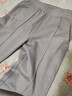 蕉內（Bananain）【趙露思同款】女士喇叭褲運動(dòng)休閑新款微喇長(cháng)褲 【趙露思同款】中麻灰 M 曬單實(shí)拍圖