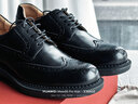 THOM WILLS男士皮鞋內增高男鞋布洛克皮鞋男休閑英倫雕花商務(wù)正裝德比鞋冬季 黑色小牛D1981 39 /6.5碼 曬單實(shí)拍圖