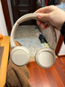 索尼（SONY）WH-CH520 頭戴式無(wú)線(xiàn)耳機 藍牙耳機 手機電腦筆記本網(wǎng)課游戲適用耳麥 禮物送女友男友學(xué)生 米色 曬單實(shí)拍圖