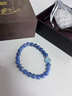 梵吉雅天然海藍寶手鏈女藍晶石串珠五行平衡水水晶手串生日禮物送女生 天然海藍寶+藍晶石手串 藍晶石珠直徑10MM+海藍寶12MM 曬單實(shí)拍圖