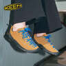 KEEN【經(jīng)典款】JASPER 女子輕戶(hù)外山系城市露營(yíng)防滑舒適穿搭休閑鞋 香料棕/印度藍-1004337 女 38 曬單實(shí)拍圖