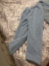 紅豆居家法蘭絨睡衣女冬季撞色提花加厚女士家居服 泡泡藍 165/88A  曬單實(shí)拍圖