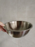不銹鋼盆沙拉盆家用廚房大號料理打蛋和面水果烘焙 17cm 1個(gè) 【刻度盆/700ML】 曬單實(shí)拍圖