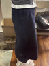 MUJI 女式 彈力燈芯絨 窄裙 長(cháng)半身裙 裙子女裝25年冬季BE1XWA5A 深灰色 M （160/66A） 曬單實(shí)拍圖