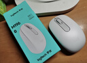 羅技（Logitech）M172鼠標 無(wú)線(xiàn)鼠標 辦公鼠標 左右手適用 雙側防滑紋理 帶無(wú)線(xiàn)2.4G接收器 珍珠白 曬單實(shí)拍圖