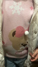 PawinPaw卡通小熊童裝2025年秋冬新款女寶圓領(lǐng)毛衣軟糯可愛(ài) Pink粉紅色/25 120 曬單實(shí)拍圖