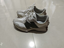 NEW BALANCENB327 官方夏季休閑鞋男鞋女鞋情侶潮流舒適輕便百搭厚底運動(dòng)鞋 白色/灰白色 MS327ASN 37.5 (腳長(cháng)23cm) 曬單實(shí)拍圖