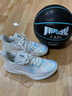 沃蘭迪911火箭氣墊碳板籃球鞋學(xué)生輕便緩震實(shí)戰訓練鞋 周楷恒同款 水星-白 41 曬單實(shí)拍圖