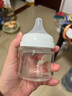 貝親（Pigeon）【新生兒第一個(gè)奶瓶】玻璃奶瓶寬口徑奶瓶80ml SS號奶嘴 0月+ 曬單實(shí)拍圖