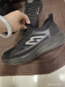 3539男新款輕便透氣休閑鞋一腳蹬薄款網(wǎng)面健身跑步鞋  黑色 42 曬單實(shí)拍圖