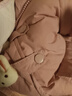 嘟嘟家女童棉襖冬裝加厚兒童棉服冬季潮寶寶外套深冬洋氣童裝 粉色 100 曬單實(shí)拍圖