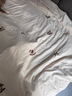 無(wú)印良品高級感全棉刺繡磨毛床上四件套純棉秋冬加厚輕奢床單被套床品套件 元氣-童心小木馬【全棉磨毛 裸睡無(wú)憂(yōu)】 1.8m 床單款 四件套-被套200*230cm 曬單實(shí)拍圖