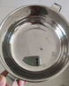GEEGO不銹鋼碗316飯碗個(gè)人專(zhuān)用吃飯兒童碗寶寶輔食碗防燙碗帶手柄加厚 【316】小狗：雙耳兒童碗 曬單實(shí)拍圖