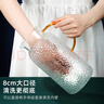 富光耐熱玻璃涼水壺大容量家用果汁杯花茶杯茶壺冷水壺錘紋壺1200ML 曬單實(shí)拍圖