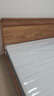 京東京造悅楓實(shí)木床 天然橡膠木 雙人床原木色1.8×2米 邦尼爾床墊套裝 曬單實(shí)拍圖
