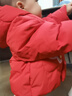 巴拉巴拉童裝兒童羽絨服女童2025新款紅色拜年服寶寶女寶保暖春裝國風(fēng)外套 曬單實(shí)拍圖