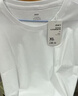 京東京造紅點(diǎn)10A抗菌短袖T恤圓領(lǐng)純棉打底衫男內搭衣服新年 白色 XL 曬單實(shí)拍圖