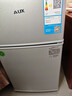 奧克斯小冰箱家用小型迷你冷藏冷凍兩用出租房宿舍用節能省電寢室辦公室電冰箱 【凈化去味】126銀色【高效保鮮 銅管速冷】22L 曬單實(shí)拍圖