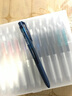 uniUMN-155中性筆按動(dòng)水筆簽字筆辦公學(xué)生用可換筆芯黑筆彩色手賬專(zhuān)用 藍黑色 0.5mm 曬單實(shí)拍圖