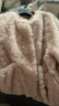 香影【咩咩絨】粉色小香風(fēng)短外套女2025冬季新款圓領(lǐng)毛絨仿生皮草 銀牡丹色 M 160/84A/95-110斤 曬單實(shí)拍圖