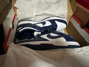 耐克男子膠底低幫運動(dòng)鞋春季板鞋平底復古NIKE DUNK LOW HF5441 107白/深藏青/白 42 曬單實(shí)拍圖