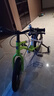 361°兒童自行車(chē)3-6-8-10-12歲男女小孩學(xué)生單車(chē)雙剎車(chē)腳踏輔助輪禮物 T1一體輪【探險綠】高碳鋼車(chē)架/雙碟剎 16寸（身高約105-125cm） 曬單實(shí)拍圖