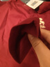 真維斯（Jeanswest）酒紅色純棉長(cháng)袖t恤女秋冬寬松圓領(lǐng)內搭打底衫2026馬年本命年衣服 曬單實(shí)拍圖
