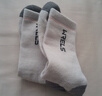 瑞爾士美利奴羊毛襪子男女高筒馬拉松徒步跑步襪加厚毛圈防臭透氣運動(dòng)襪 高筒-米杏色【美利奴羊毛】 L（41-46碼） 曬單實(shí)拍圖