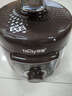 創(chuàng  )迪（Tredy）YBD16-50C電壓力鍋機械款升小型1-3人迷你型電高壓鍋電飯煲家壓力鍋用老人用1.6升2升2.5升3升4升 咖啡色 3L 曬單實(shí)拍圖