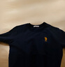 U.S. POLO ASSN.衛衣男秋季圓領(lǐng)潮流寬松長(cháng)袖T恤男士休閑上衣男裝 黑色 XXXL  曬單實(shí)拍圖