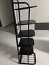 灝森夢(mèng)宿舍鞋架家用門(mén)口角落靠墻極窄款多層鐵藝簡(jiǎn)易鞋柜出租房置物架 6層墨石黑【高溫烤漆 無(wú)味不晃】 曬單實(shí)拍圖