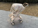 LYOUB適配丸丫T9雙向嬰兒推車(chē)防雨罩t9高景觀(guān)手推車(chē)擋風(fēng)保暖罩防塵雨衣 （香檳金）丸丫T9雙向防風(fēng)雨罩（送收納袋） 曬單實(shí)拍圖