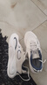 特步星隕lite復古跑鞋休閑鞋男鞋輕便厚底減震耐磨情侶運動(dòng)鞋老爹鞋 帆白/灰黛藍-男【網(wǎng)革拼接】 40 曬單實(shí)拍圖