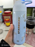 星巴克（Starbucks）星巴克藍色鈴蘭款隨行保溫杯 曬單實(shí)拍圖