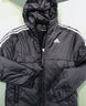 adidas舒適休閑保暖棉服男裝秋冬阿迪達斯官方輕運動(dòng)   黑色   XS 曬單實(shí)拍圖