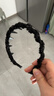 贊嬰美2025新款輕奢巴黎王妃發(fā)箍女壓發(fā)頭箍氣質(zhì)小香風(fēng)串珠纏繞發(fā)捆頭飾 【巴黎王妃發(fā)箍】黑色1個(gè) 曬單實(shí)拍圖