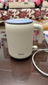 美的（Midea）電熱水壺米色燒水壺便攜式燒水杯差旅 0.6L智能斷電304食品級不銹鋼迷你便攜小容量SH06X6-103 曬單實(shí)拍圖