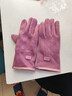 秋冬季手套女加絨加厚戶(hù)外騎行電車(chē)開(kāi)車(chē)防風(fēng)防寒觸屏冬天保暖手套 【女士三線(xiàn)】-紫色 均碼 曬單實(shí)拍圖
