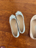 莱尔斯丹春季新款时尚优雅蝴蝶结纯色低跟鱼嘴鞋女单鞋4M19106 粉色 PNK 37 晒单实拍图