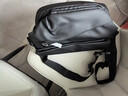 皮爾卡丹單肩斜挎包男士潮流休閑通勤隨身便攜背包送男友生日禮物實(shí)用高端 黑色【可裝11寸ipad】 曬單實(shí)拍圖